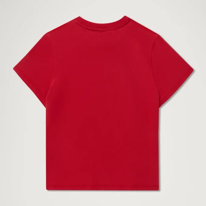 Adult Womens Kickers Classic Skinny Tee Red