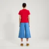 Adult Womens Kickers Classic Skinny Tee Red