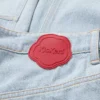 Adult Womens Kickers Classic Wide Leg Barrel Jean Blue