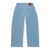 Adult Womens Kickers Classic Wide Leg Jean Blue