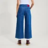 Adult Womens Kickers Classic Wide Leg Jean Blue