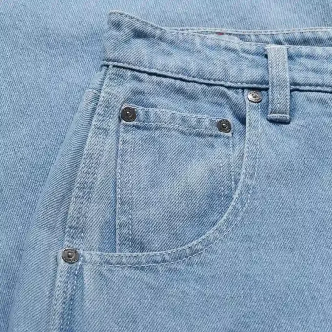 Adult Womens Kickers Classic Wide Leg Jean Blue