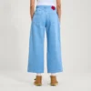Adult Womens Kickers Classic Wide Leg Jean Blue