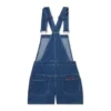 Adult Womens Kickers Classics Dungaree Short Blue