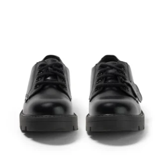 Adult Womens Kori Lace High shine Leather Black