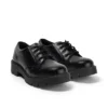 Adult Womens Kori Lace High shine Leather Black