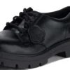 Adult Womens Kori Lace High shine Leather Black