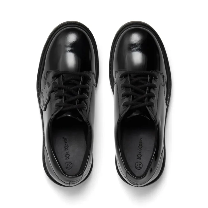 Adult Womens Kori Lace Patent Leather Black
