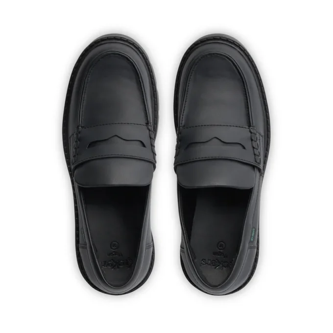 Adult Womens Kori Loafer Leather Alternative Black