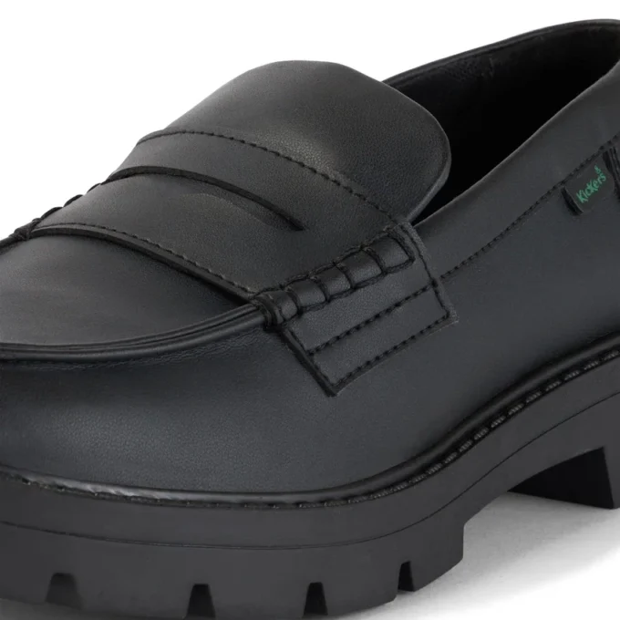 Adult Womens Kori Loafer Leather Alternative Black
