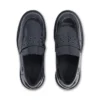 Adult Womens Kori Loafer Rivet Leather Black