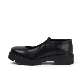Adult Womens Kori Mj Lace Leather Black
