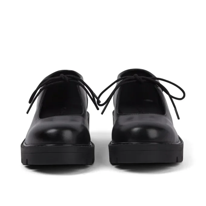 Adult Womens Kori Mj Lace Leather Black