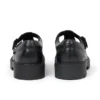 Adult Womens Kori T Bar Leather Black