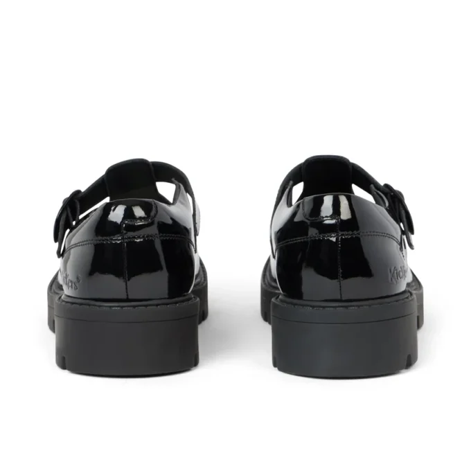 Adult Womens Kori T Bar Patent Leather Black