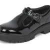 Adult Womens Kori T Bar Patent Leather Black