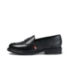 Adult Womens Lach Slip Leather Black