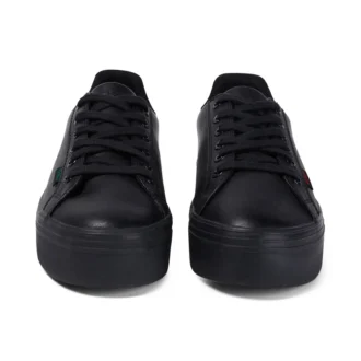 Adult Womens Tovni Stack Leather Black