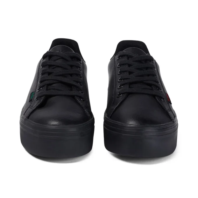 Adult Womens Tovni Stack Leather Black