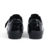 Adult Womens Tovni Stack Lo Flower Patent Leather Black