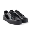 Adult Womens Tovni Stack Patent Leather Black