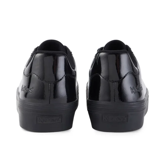Adult Womens Tovni Stack Patent Leather Black