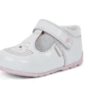 Babies Kick T Galactic Patent Leather White/Pink