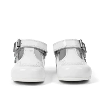 Baby Girl Kick T-Bar White