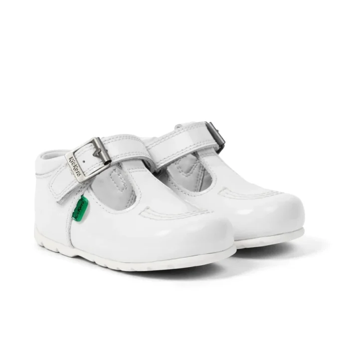 Baby Girl Kick T-Bar White
