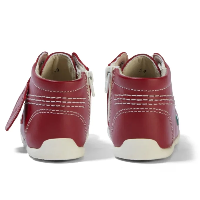 Baby Kick Hi Leather Red
