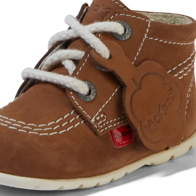 Baby Kick Hi Leather Tan