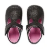 Baby Kick T Glitter Textile Black
