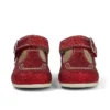 Baby Unisex Kick T Glitter Shoes Red
