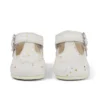 Baby Unisex Kick T Glitter Shoes White