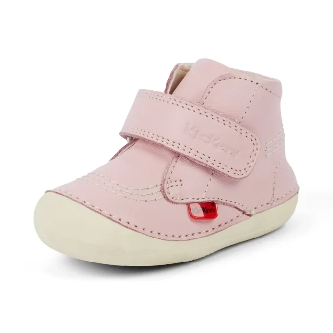 Baby Unisex Softer Hi Baby Leather Light Pink