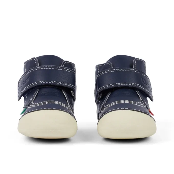 Baby Unisex Softer Hi Baby Leather Navy