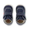 Baby Unisex Softer Hi Baby Leather Navy