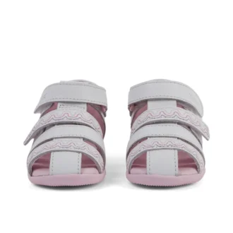 Baby Wriggle Wave Sandals Leather White