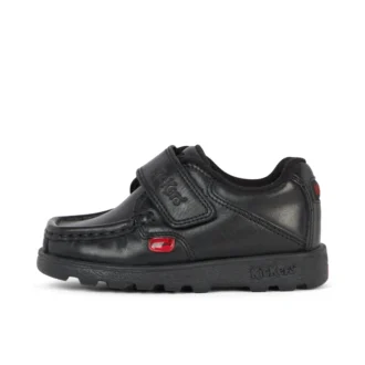 Infant Boys Fragma Strap Leather Black