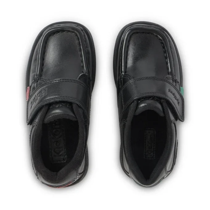 Infant Boys Fragma Strap Leather Black