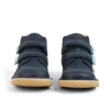 Infant Boys Kick Hi Roll ZigZag Boots Leather Navy