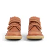 Infant Boys Kick Hi Roll ZigZag Boots Leather Tan