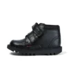 Infant Boys Kick Hi Scuff Leather Black