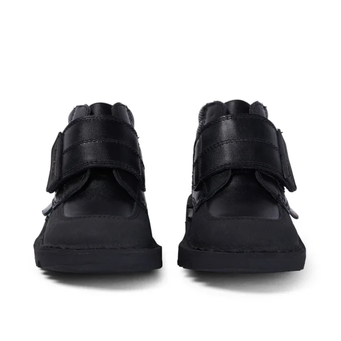 Infant Boys Kick Mid Scuff Leather Black