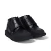 Infant Boys Kick Mid Scuff Leather Black