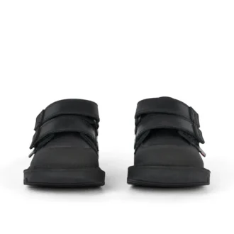 Infant Boys Kick Scuff Twin Leather Black
