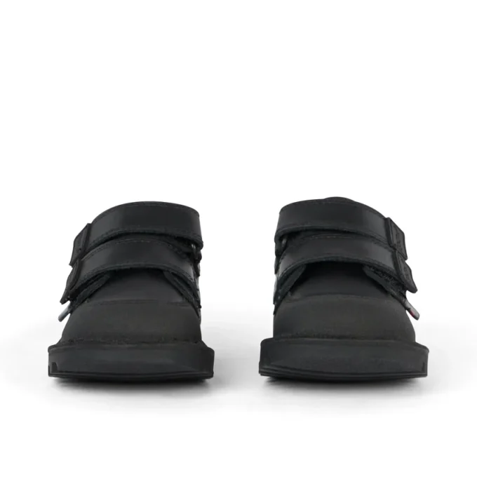 Infant Boys Kick Scuff Twin Leather Black
