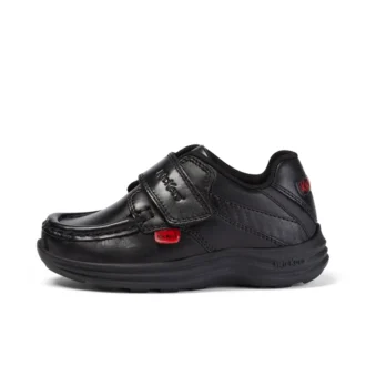 Infant Boys Reasan Strap Leather Black