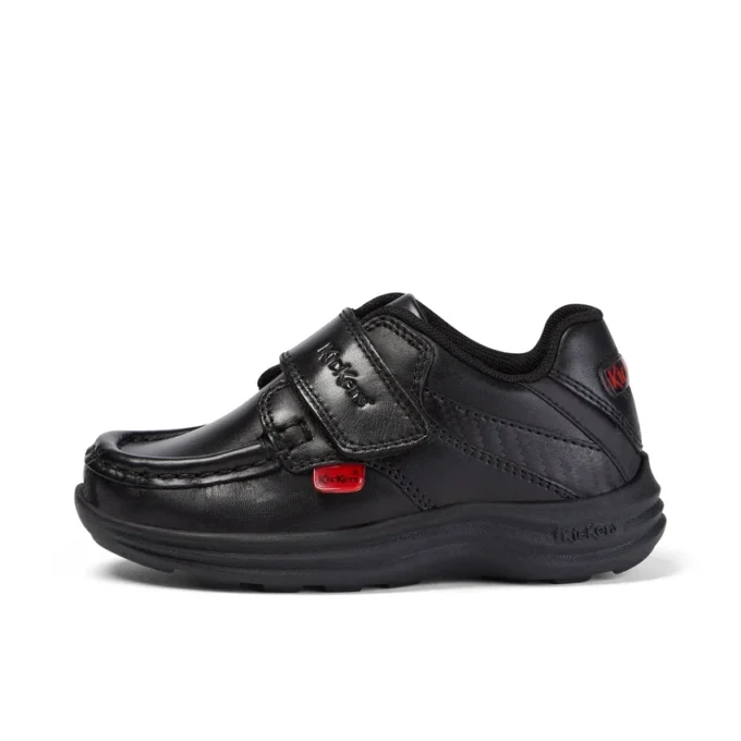 Infant Boys Reasan Strap Leather Black
