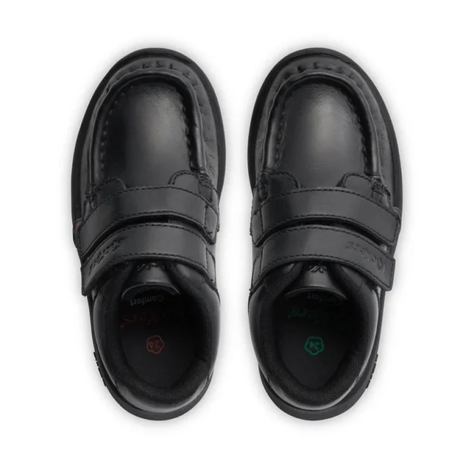 Infant Boys Reasan Twin Vel Leather Black